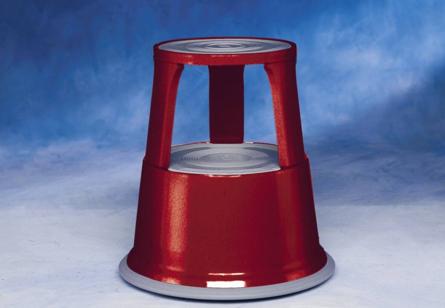 Wedo 212102 stołek Metal Czerwony