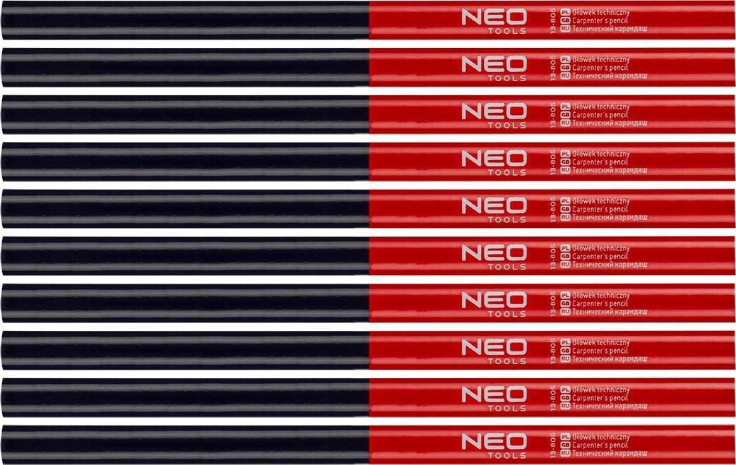 Neo Ołówek techniczny (Ołówek techniczny czerwono-niebieski 12 sztuk)