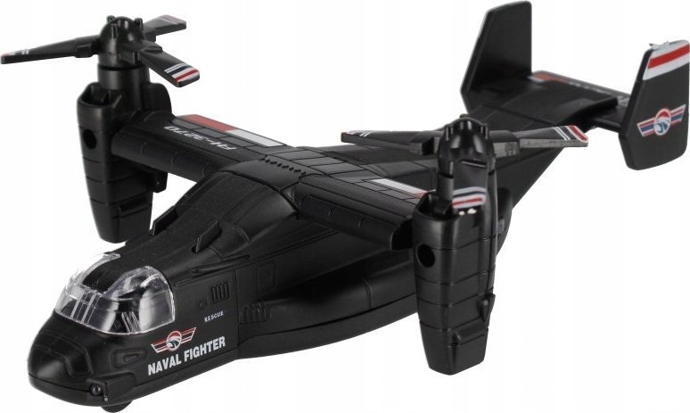 Mega Creative SAMOLOT MET DZ/SW P/B 17CM MIX4 MC DISP12/72/144