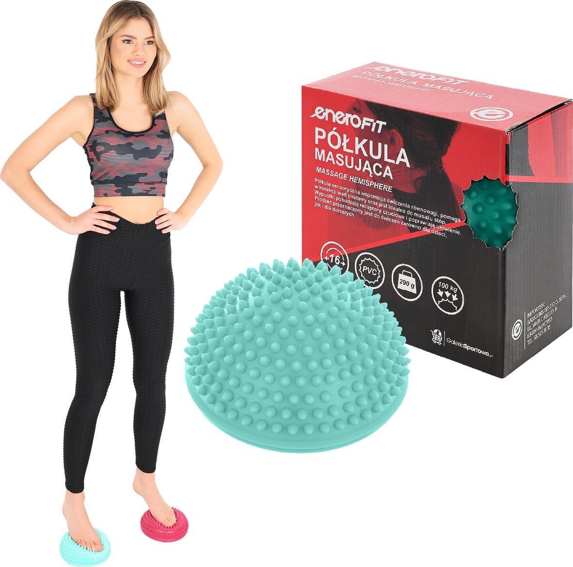 Triton Półkula sensoryczna ENERO FIT miętowa
