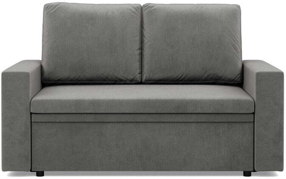 Adams Group Sofa dwuosobowa BLOM velvet 148x87x90 cm jasny szary