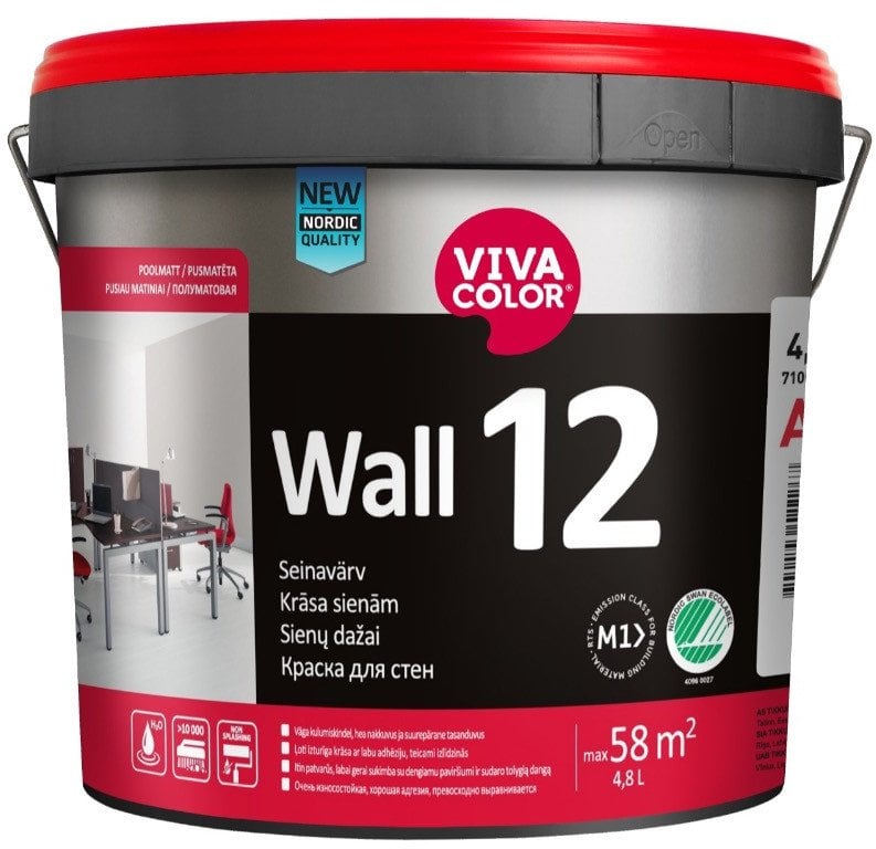 VivaColor PAINT WALL 12 A 4.8L