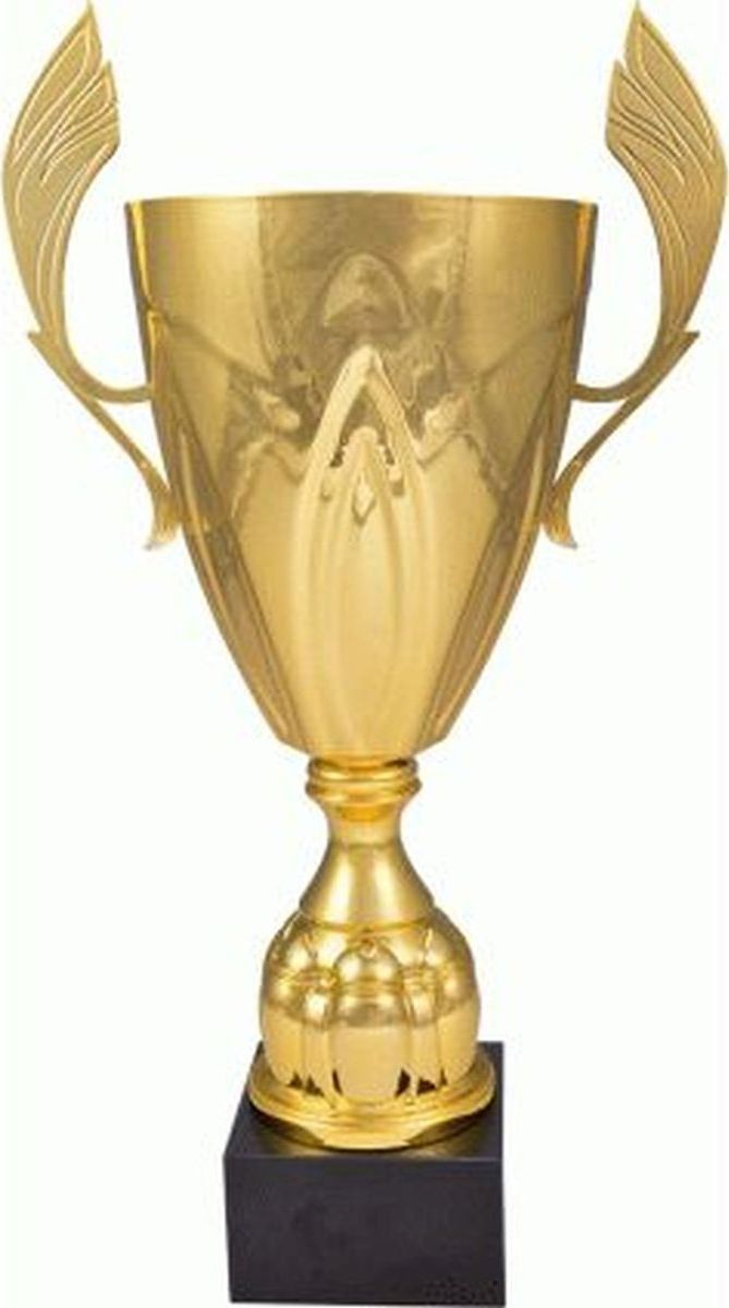 VS Puchar metalowy złoto-czarny 7196D