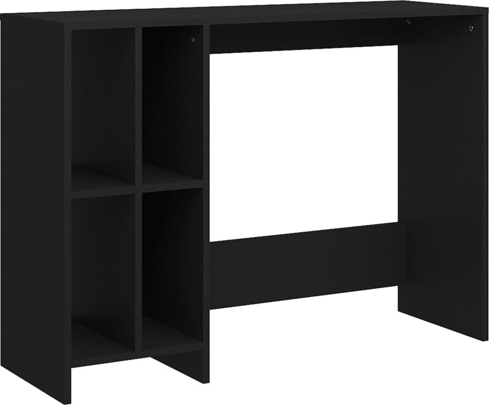 Biurko vidaXL 808342 Czarne 102.5 cm x 35 cm