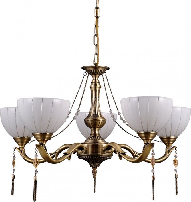 Lampa wisząca Italux Baxio retro klasyczna złoty (MD38445-5)