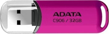 MEMORY DRIVE FLASH USB2 32GB/PINK AC906-32G-RPP ADATA