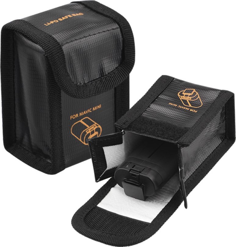 BRDRC BEZPIECZNE ETUI OGNIOODPORNE NA AKUMULATOR DJI MAVIC MINI / 2 / SE - 1 BATERIA