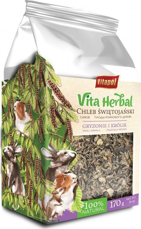 Vitapol Chleb świętojański przysmak królika gryzoni Herbal