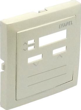 Efapel EFAPEL LOGUS90 ELEMENT CENTRALNY DO MODUŁU POJEDYNCZEGO STEROWANIA ŻALUZJI PERŁA 90312 TPE