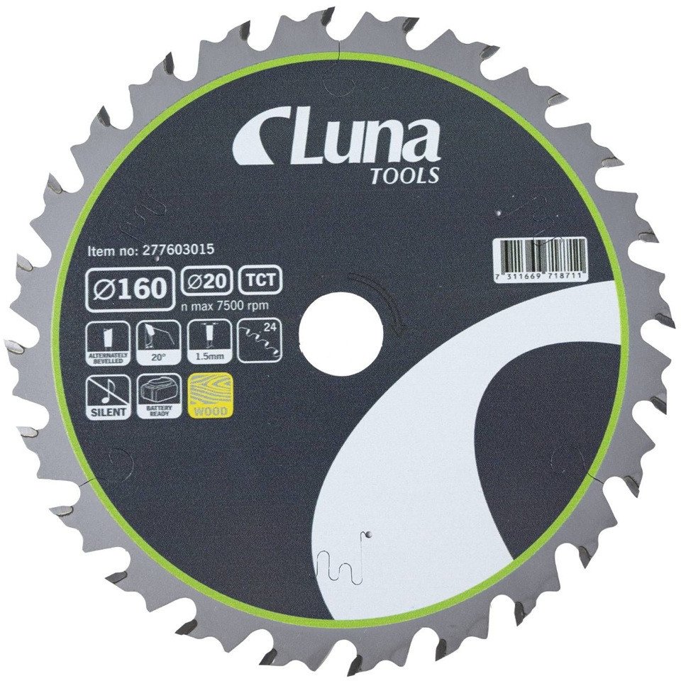 Pia tarczowa Luna Extra Thin 160x20 Z24