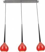 Lampa wisząca Azzardo Lampa wisząca AGA-3 kol. CZERWONY (MD1289-3 RD) - Azzardo - żyrandol