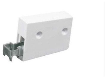 ADJUSTABLE HANGER UNIV METAL/WHITE PLAST