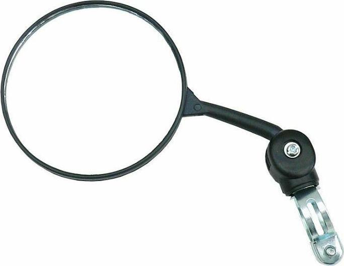 Carcommerce Lusterko do roweru lewe montowane na rączkę - 1szt