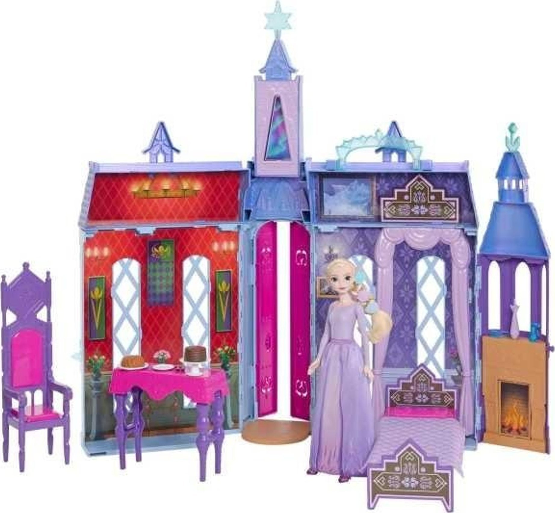 Mattel „Disney Frozen“ Elsa i Zamek Arendelle