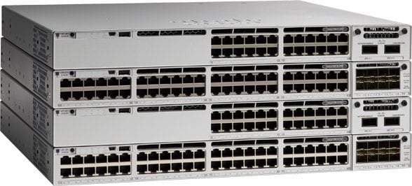 Switch Cisco Cisco Catalyst 9300X - Network Advantage - Switch - L3 - managed - 48 x 100/1000/2.5G/5G/10GBase-T (UPOE+) - an Rack montierbar - UPOE+ (