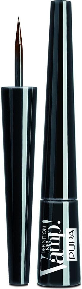 Pupa Vamp! Definition Liner Eyeliner eyeliner w pędzelku 200 Brown 2,5ml