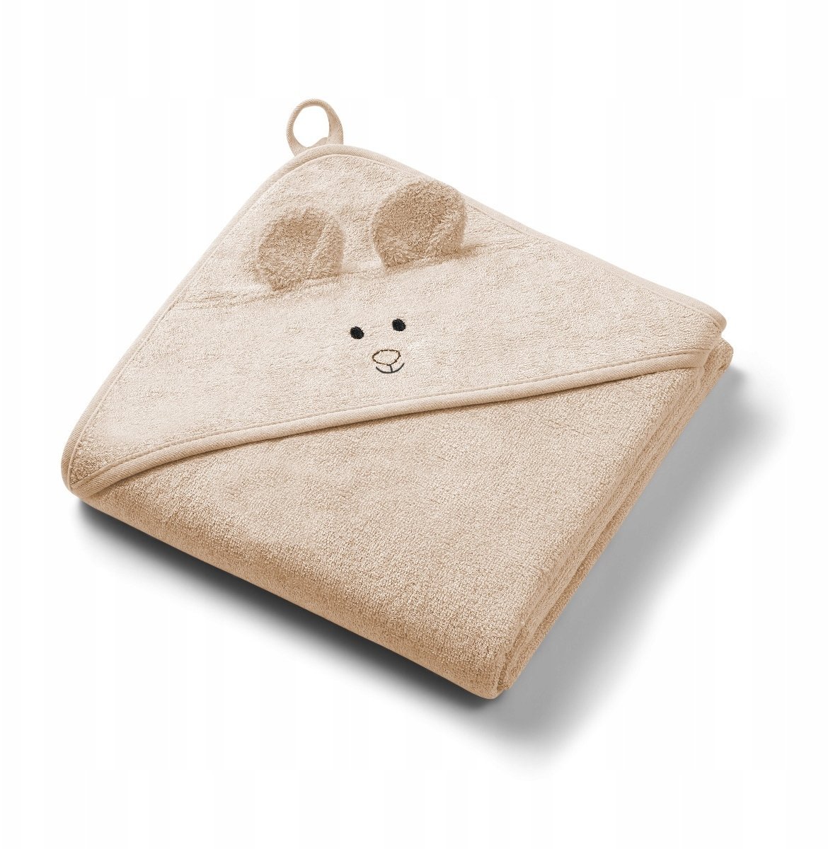 Monroe BABY ONO 1553/06 OKRYCIE BAMBUSOWE Z KAPTURKIEM 100X100 CIEMNY BEŻ