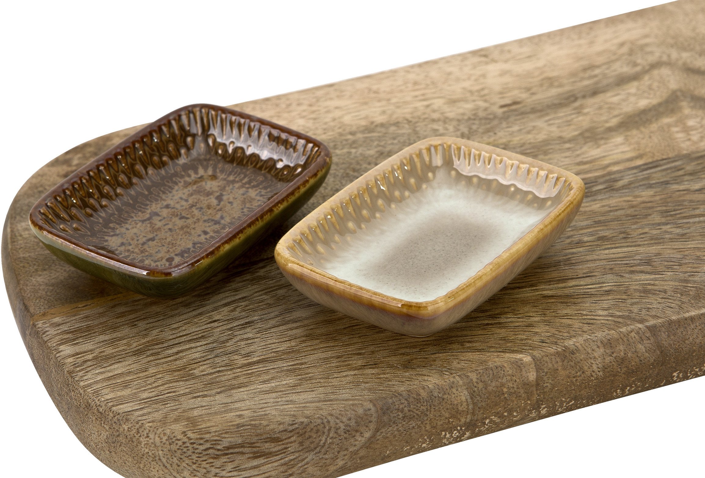 Miska prostokątna ceramiczna 8 cm Ombres Insta mix kolorów