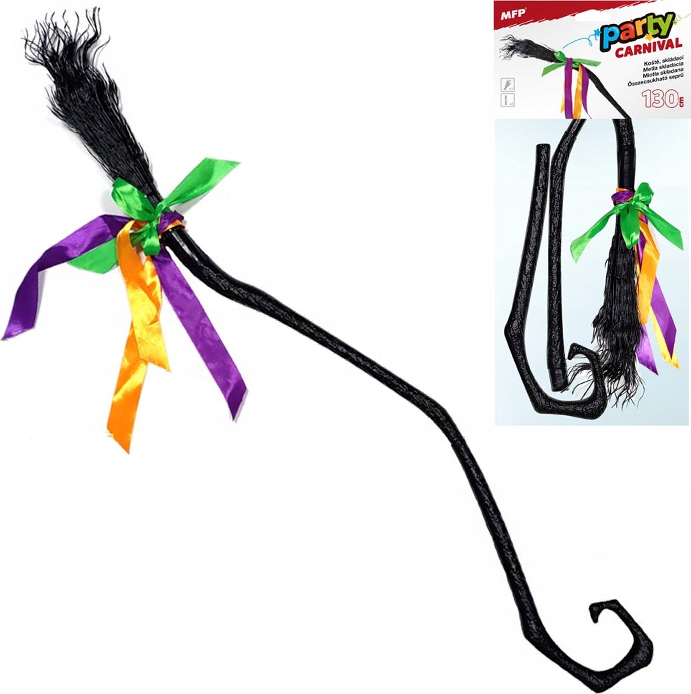 MFP paper miotła czarownicy składana 130cm 1042410