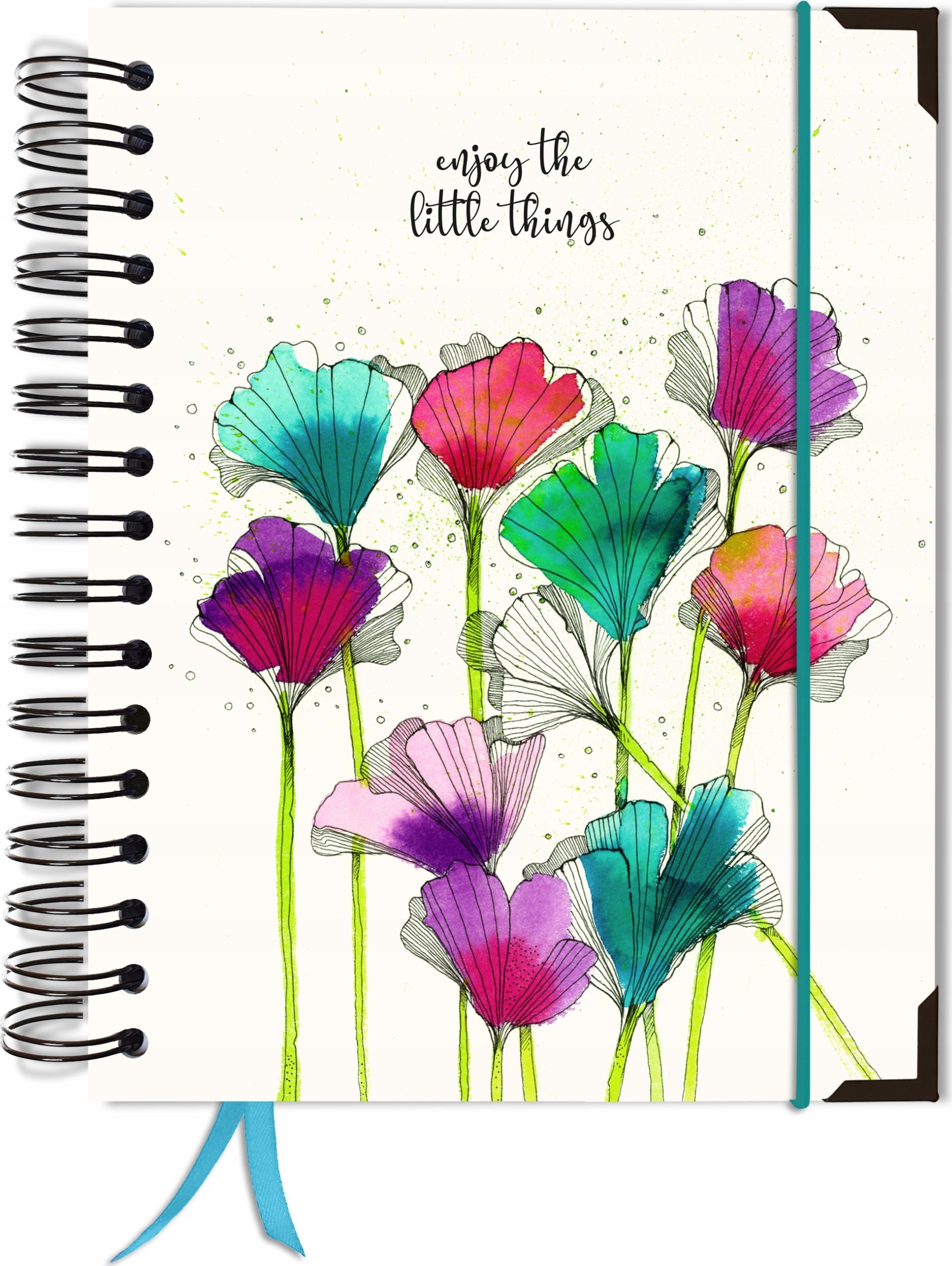 TadaPlanner Bujo bullet 180 stron journal 180 stron notatnik pamiętnik A5+ wzory