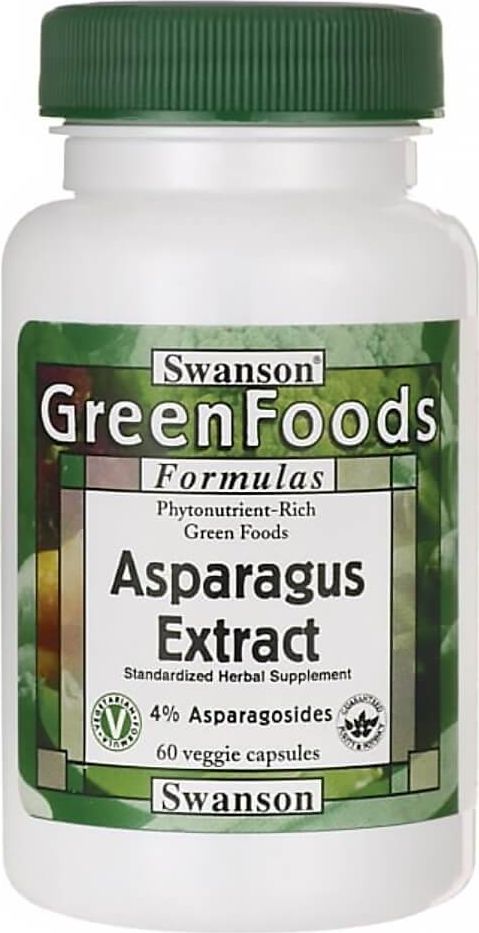 Swanson Swanson - Wyciąg ze Szparagów, 60 vkaps