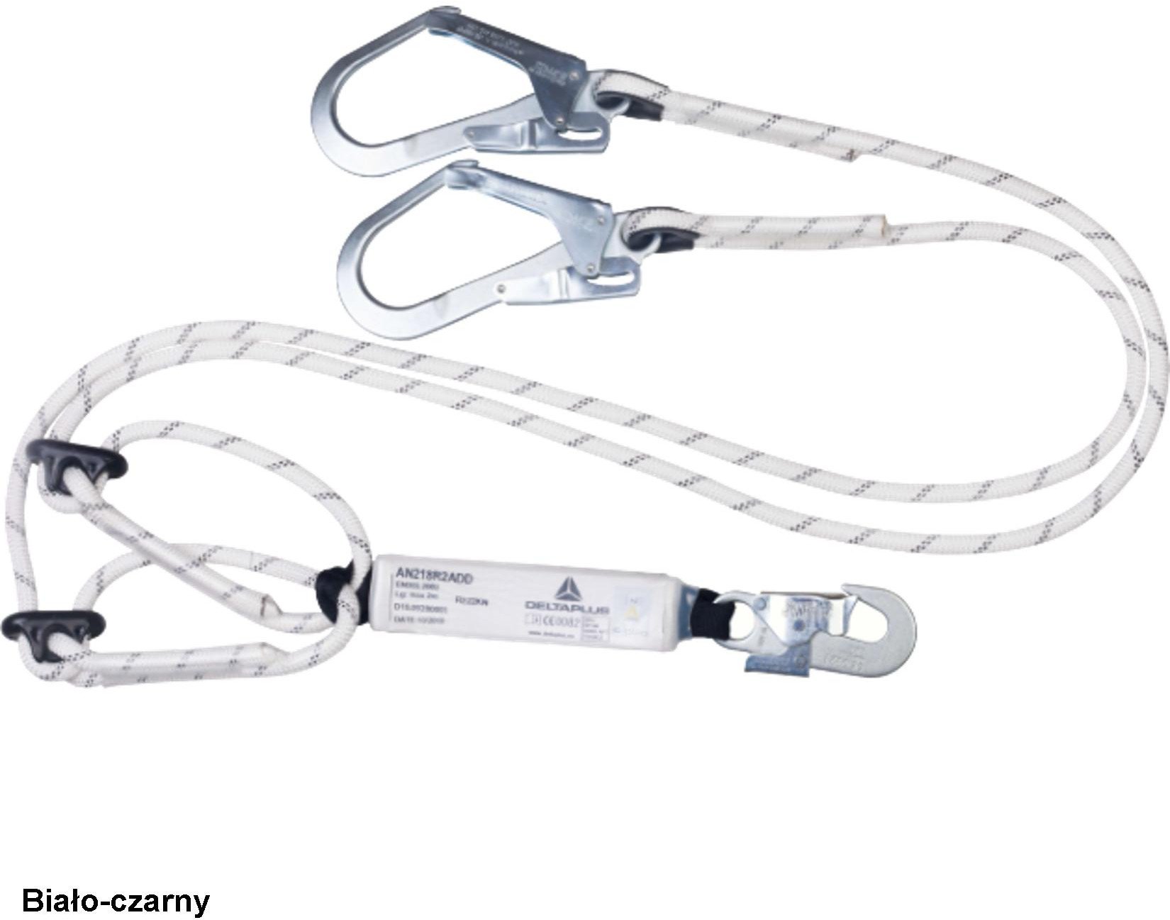 AN218R2ADD - AMORTYZATOR Z PODWÓJNĄ LINĄ REGULOWANĄ 1,5 DO 2 M + 1 AM010 + 2 AM022 - 1,50 do