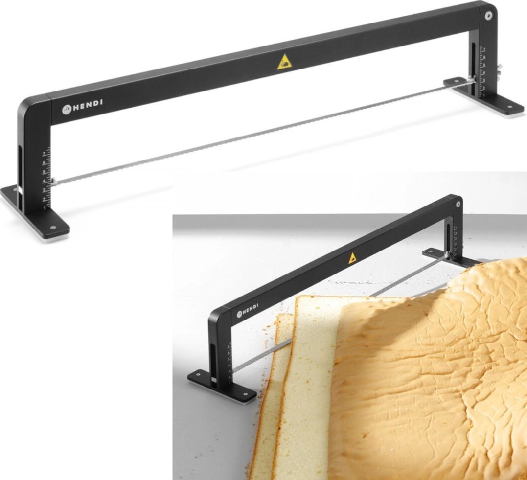 Hendi Piła krajalnica nóż cukierniczy regulowany do cięcia biszkoptu - Hendi 400098