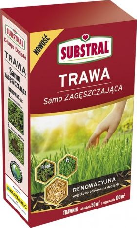 Substral TRAWA Samo ZAGĘSZCZAJĄCA RENOWACYJNA 1 kg SUBSTRAL