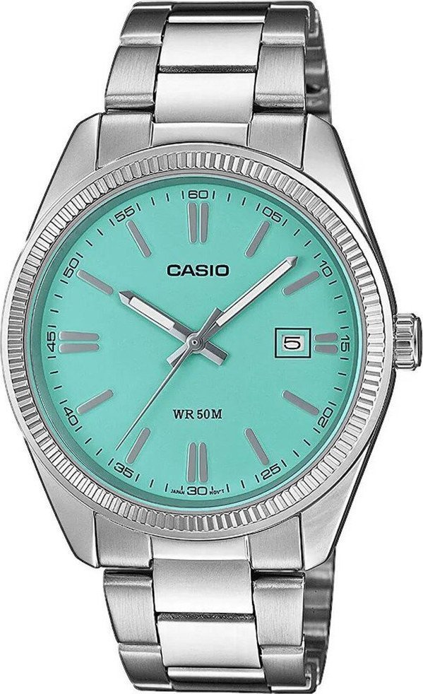 Zegarek Casio Zegarek męski Casio MTP-1302PD-2A2VEF srebrny