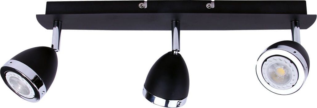 Lampa sufitowa Italux Spot czarny Italux Calasa SPL-9372-3A BL