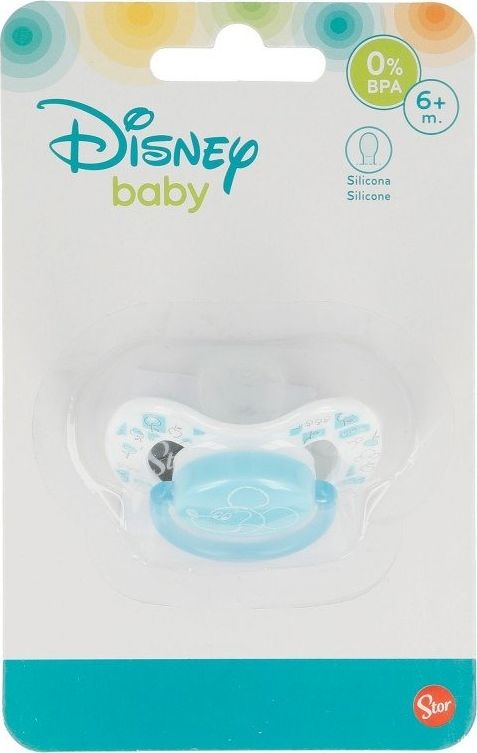 Disney Mickey Mouse - Smoczek silikonowy 6 m+ uniwersalny