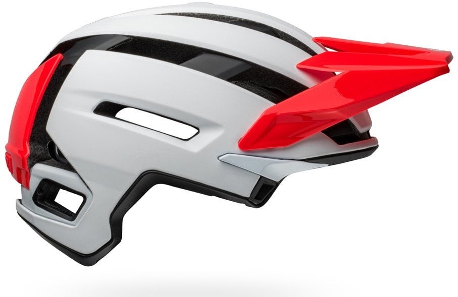 Kask mtb BELL SUPER AIR MIPS SPHERICAL matte gloss white infrared roz. M (55-59 cm) (NEW 2024)