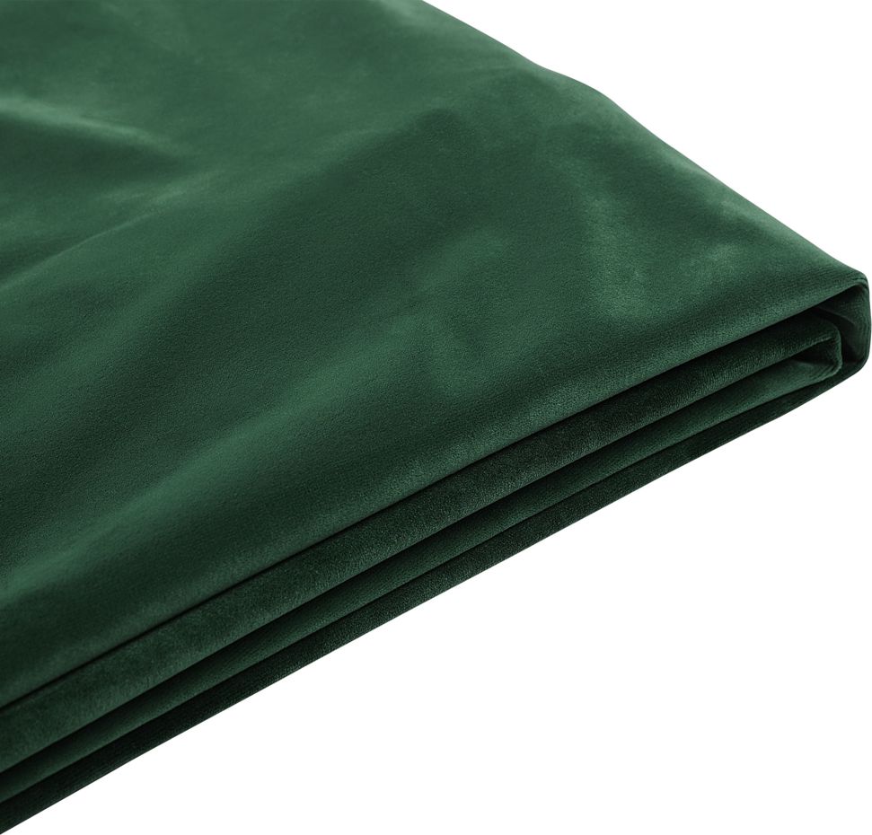 Beliani Wymienne obicie do łóżka 160 x 200 cm ciemnozielone FITOU