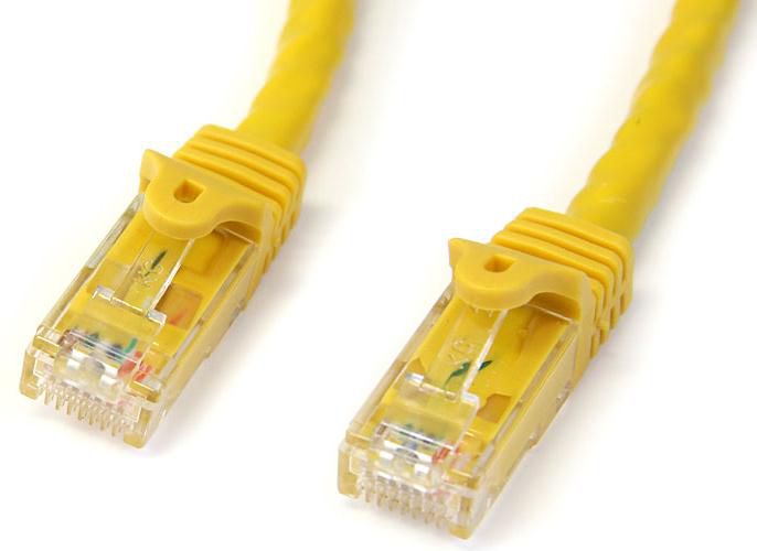 StarTech RJ-45/RJ-45 kat.6 U/UTP Żółty 15m (N6PATC15MYL)