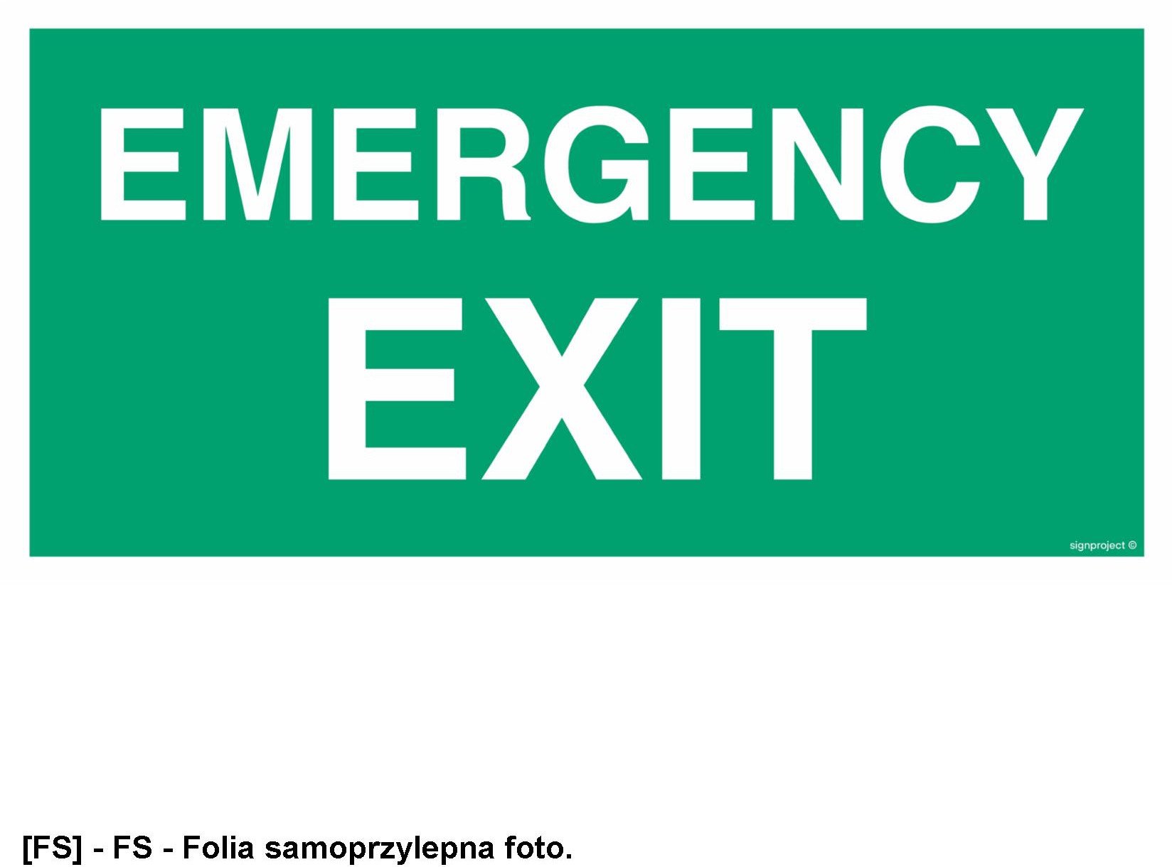 AC002 - Emergency EXIT 600x300