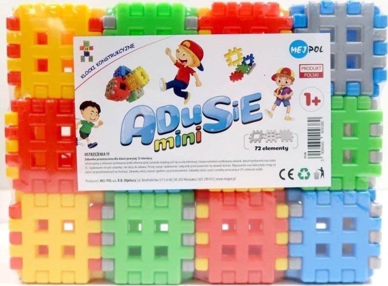 Czako Klocki konstrukcyjne ADUSIE MINI 72 elementy