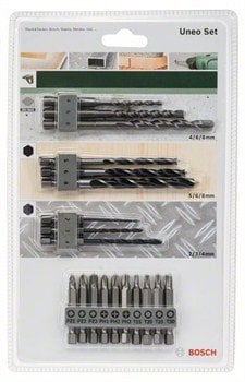 Wiertło Bosch Bosch DIY Uneo Mixed Set 19 Piece Drill & Bit Set