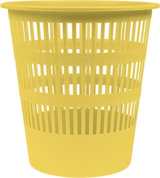 Kosz na śmieci Donau żółty (D307-11)
