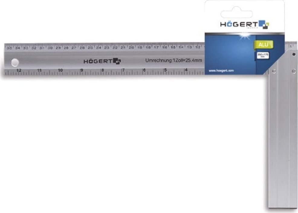 Högert Technik Kątownik aluminiowy 300x190 mm HT4M203