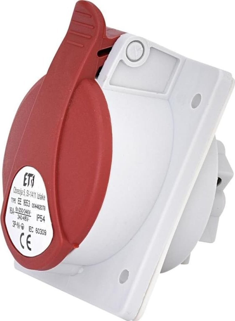 Eti-Polam Gniazdo tablicowe 16A 400V 3P+N+PE IP54 ETICEE EE 1653 004482078