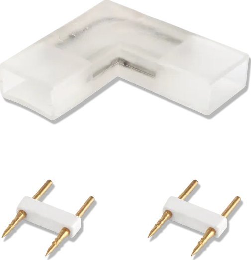 Aigostar Łącznik do paska świetlnego wysokiego napięcia typu L Łącznik do paska świetlnego wysokiego napięcia typu L