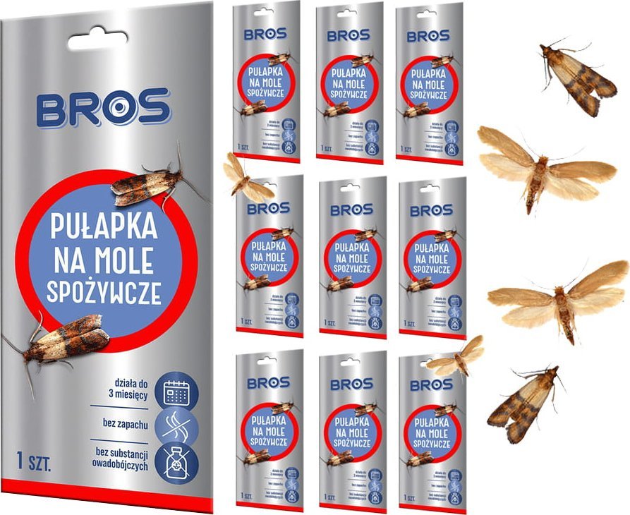 Bros BROS - na mole spożywcze - 10 szt.