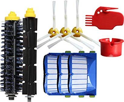 Litago Zestaw do iRobot Roomba 600 620 630 650 filtry szczotki