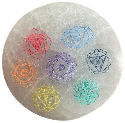 Płytka Selenitowa Mała - Czakra