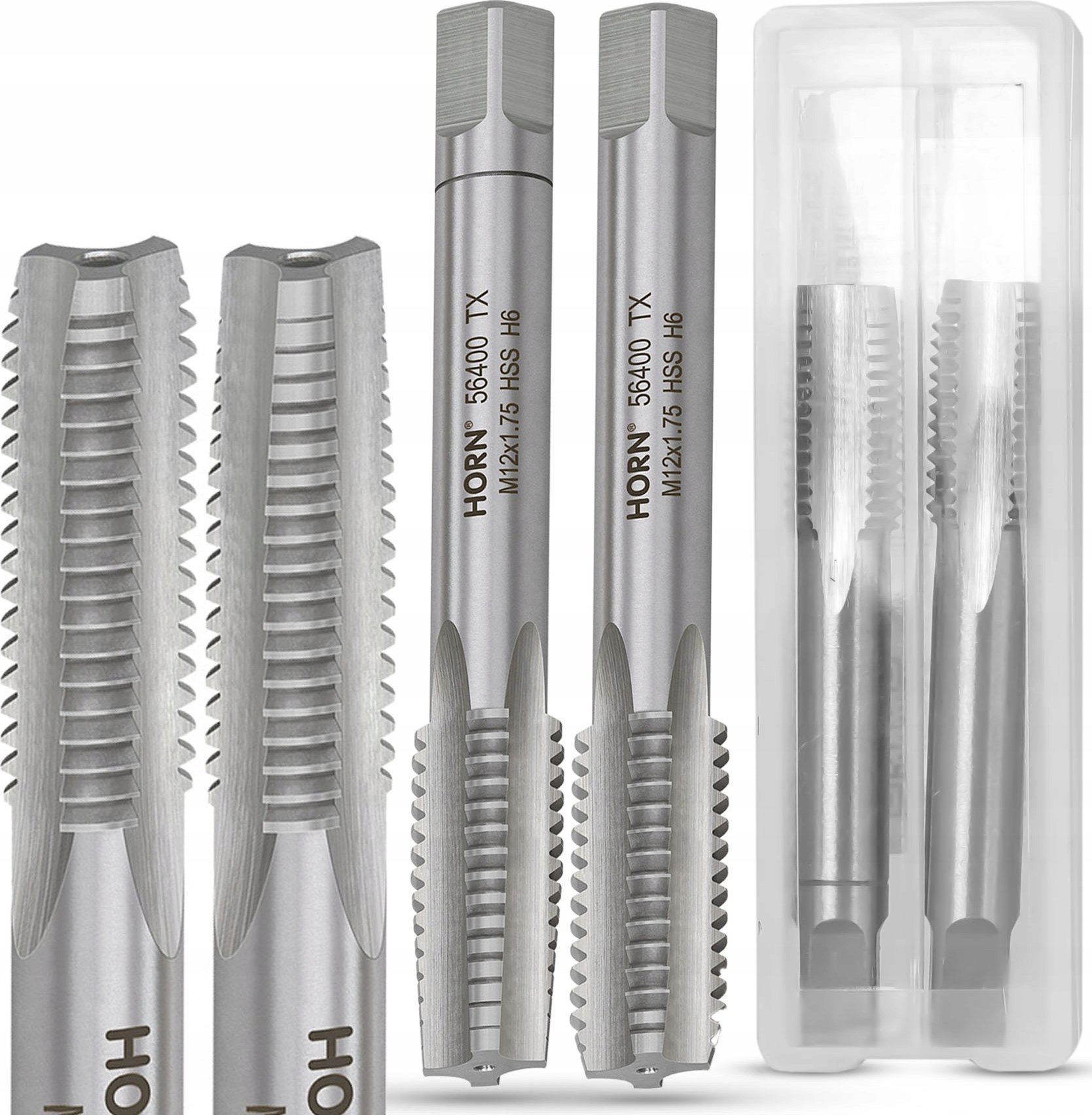 ARTPOL ARTPOL KOMPLET GWINTOWNIKÓW RĘCZNYCH M12x1,75mm 2szt.