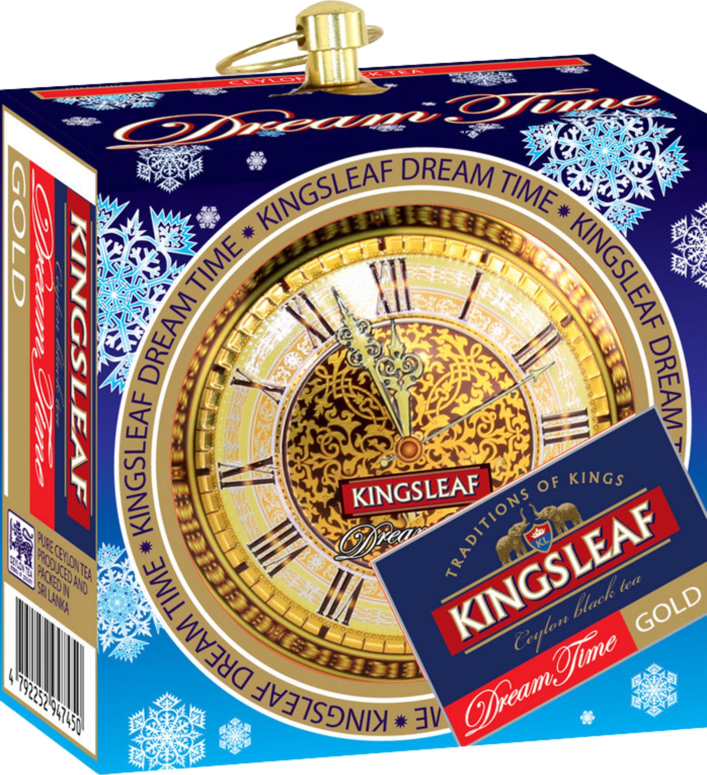 Kingsleaf DREAM TIME GOLD herbata czarna POMARAŃCZA liściasta - puszka 30 g