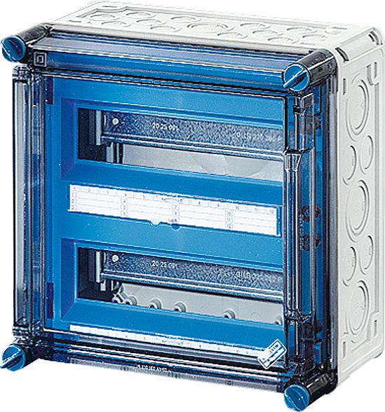 Hensel Rozdzielnica modułowa hermetyczna natynkowa 2 x 12 IP65 Mi 81220 (HPL00024)