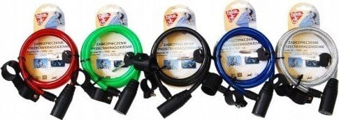 Profast Zabezpieczenie rowerowe antykradzieżowe linka 1000x10