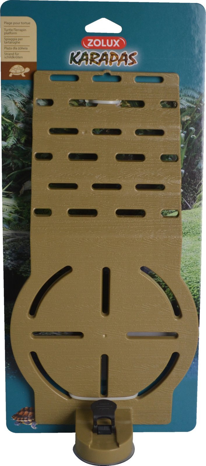 Zolux ZOLUX AQUAYA Kładka Karapas kol. brązowy