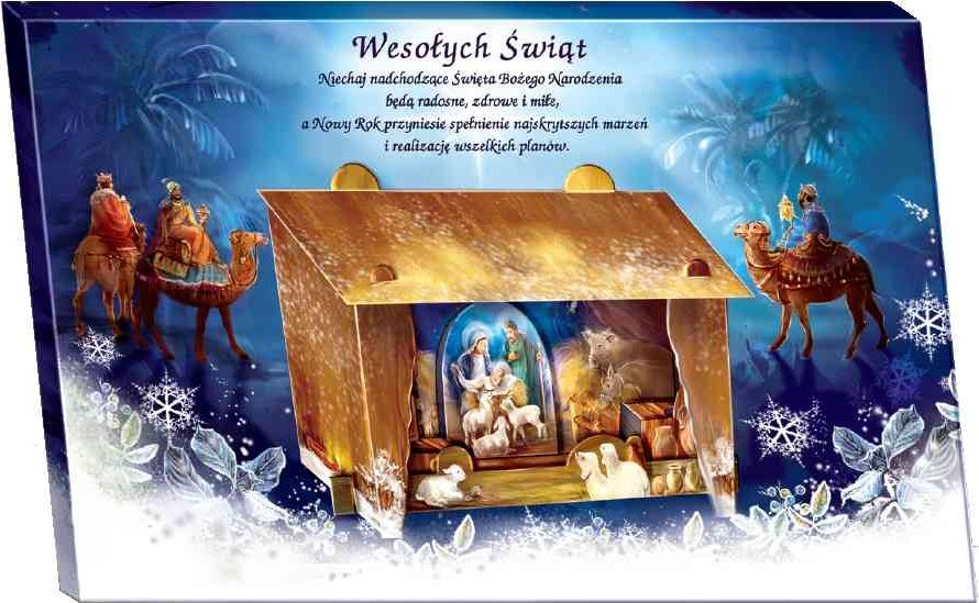 SZOPKA BETLEJEMSKA 3D +3 KRÓLOWIE dekoracja PIĘKNA